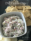 Dill Pickle Dip – Just like those pickle wraps, in an easy dip
