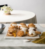 Peach Shortcakes with Whipped Cream