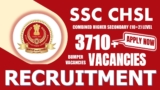 Notification Out for 3710+ Vacancies, Check Post, Salary, Age, Qualification and Other Vital Details