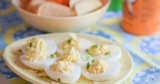 Sour Cream and Onion Deviled Eggs: A Classic With A Twist