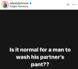 Is it normal for a man to wash his partner’s pant? – Actor Adeniyi Johnson asks