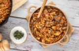 Mushroom Youvetsi (Greek Mushroom & Orzo Stew)