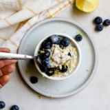 Blueberry Lemon Overnight Oats – Roots and Radishes