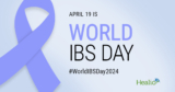 ‘Light Up the Sky’ in periwinkle to raise awareness on World IBS Day