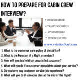 How To Prepare For Cabin Crew Interview 
– Aviationkart