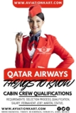 Qatar Airways Cabin Crew qualifications Things to Know
– Aviationkart