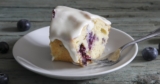 Ricotta Glazed Blueberry Cake Recipe