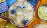 Thandai custard fruit cups – Mildly Indian